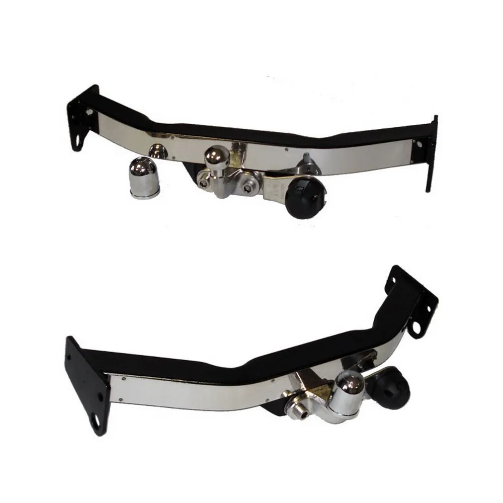 Фаркоп TOYOTA LAND CRUISER 100 GX, 105 GX, 98-07, шар F, 50/1500, с нержавеющей пластиной