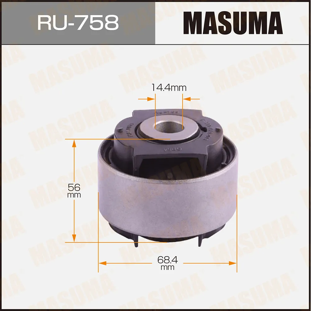 Сайлентблок рычага подвески MASUMA RU-758