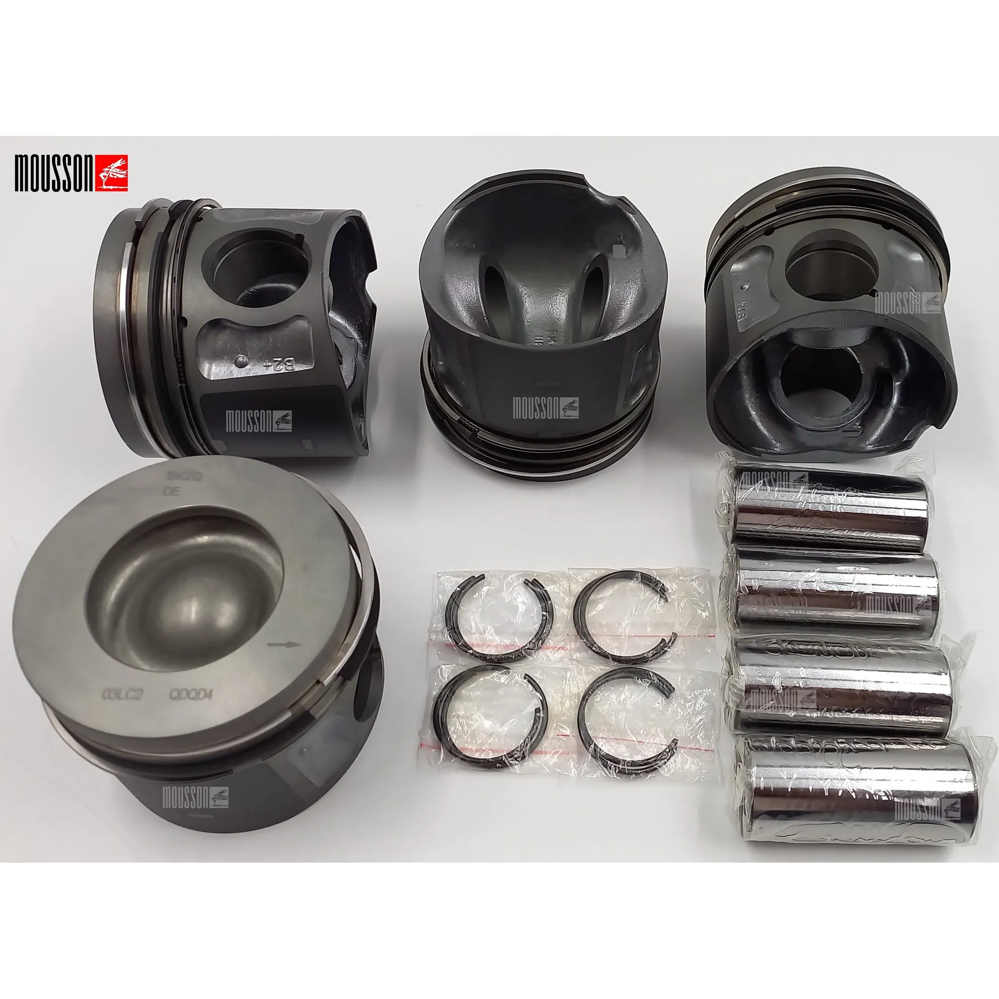 Поршень кольца комплект Ford 2,2TDCi на 1 цилиндр MOUSSON SPRP4ATSTD