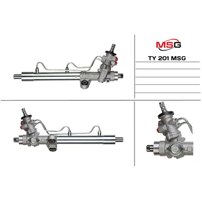 Рейка с ГУР TOYOTA AVENSIS (_T22_) 97-03,AVENSIS Liftback (_T22_) 97-03 MSG TY 201