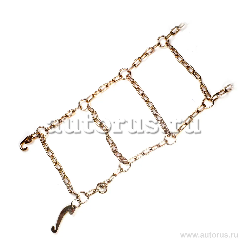 Цепь противоскольжения на шины R13 тип Лесенка D 5 мм . оцинкованная 2 шт. ЦЕПЬ-НН 0015