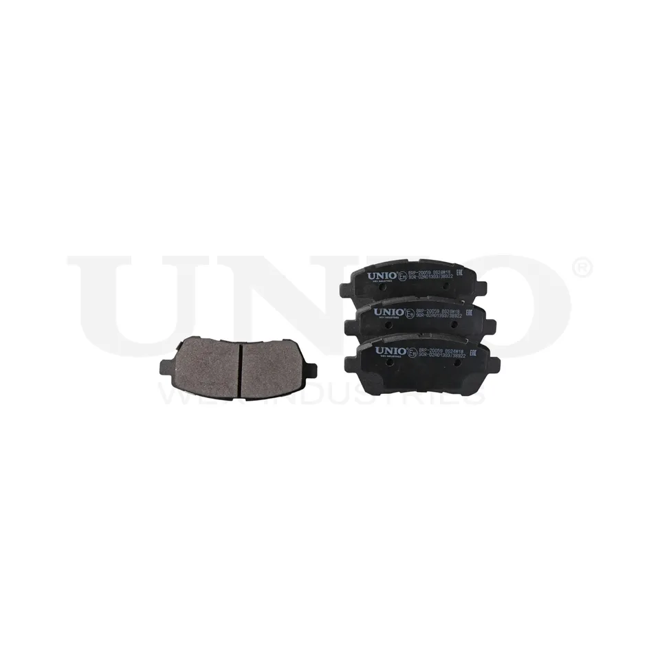 Колодки тормозные дисковые передние UNIO BRP-20059