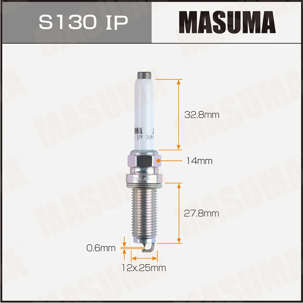 Свеча зажигания MASUMA S130IP