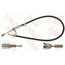 Трос ручника левый MERCEDES W203 GCH2596 TRW GCH2596