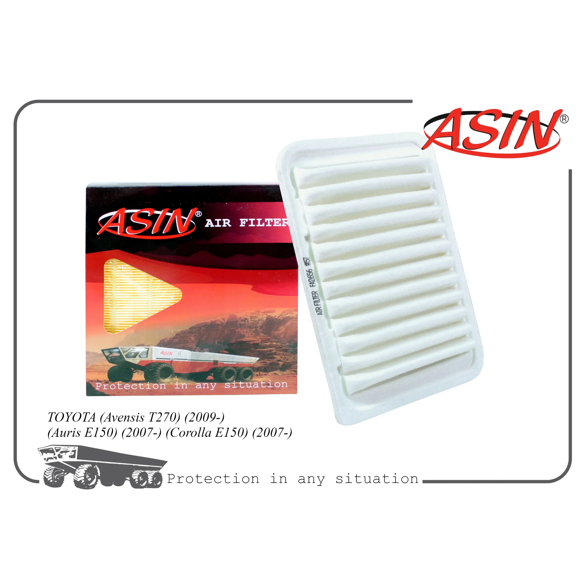 Фильтр воздушный 17801-21050/ASIN.FA2656 ASIN ASIN ASINFA2656