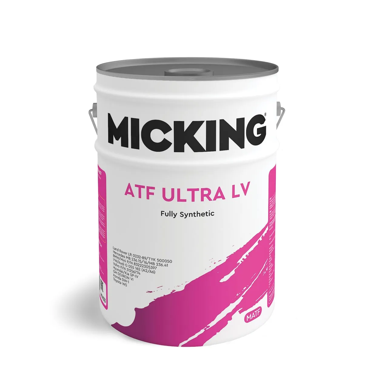 Масло трансмиссионное MICKING ATF Ultra LV синтетическое 20 л M4133