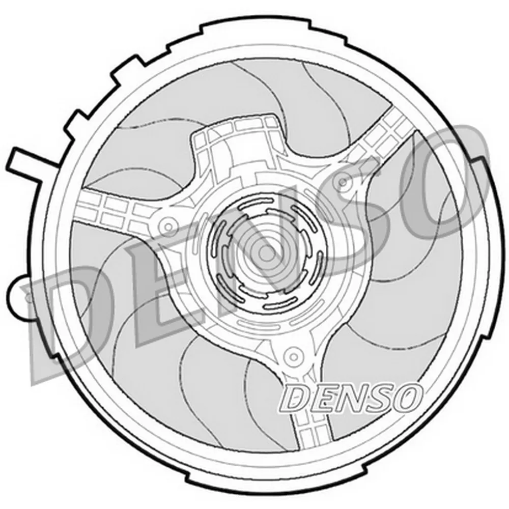 Вентилятор радиатора системы охлаждения