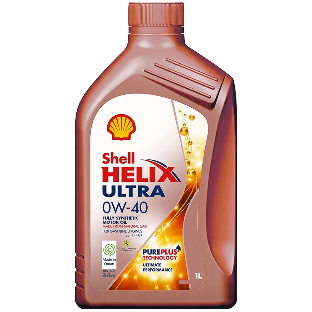 Масло моторное SHELL Helix Ultra 0W-40 синтетическое 1 л 550061542