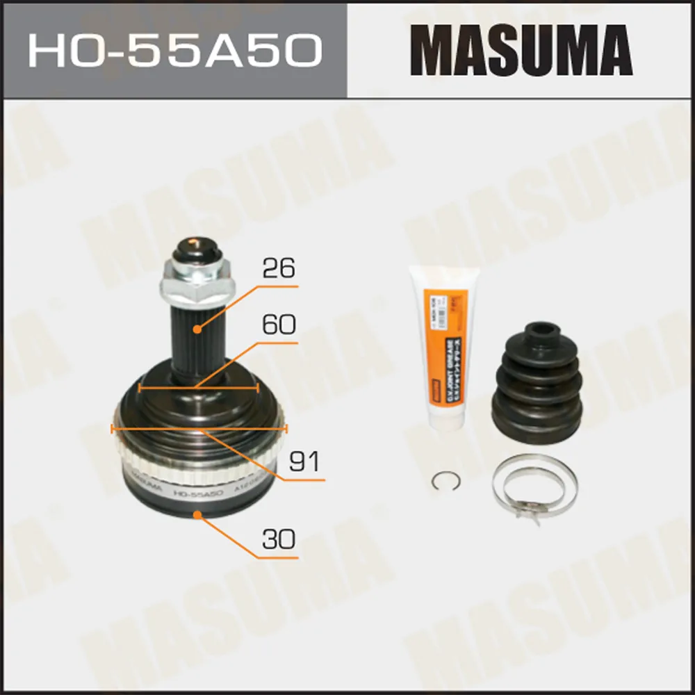 ШРУС HONDA ACCORD MASUMA HO-55A50