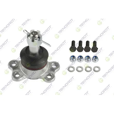 Опора шаровая L=R +крепеж SSANG YONG Korando/Musso 95-> TEKNOROT SY-105K