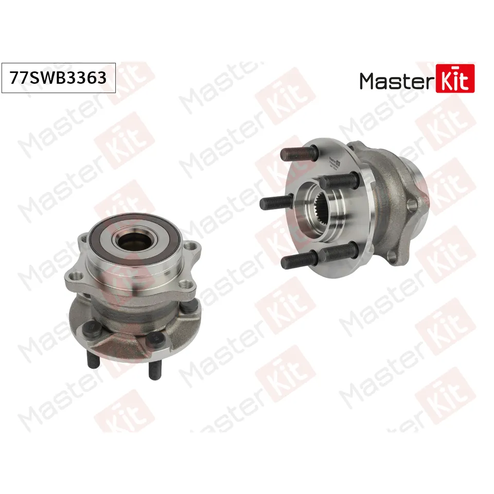 Ступица в сборе с подшипником зад. MASTERKIT 77SWB3363