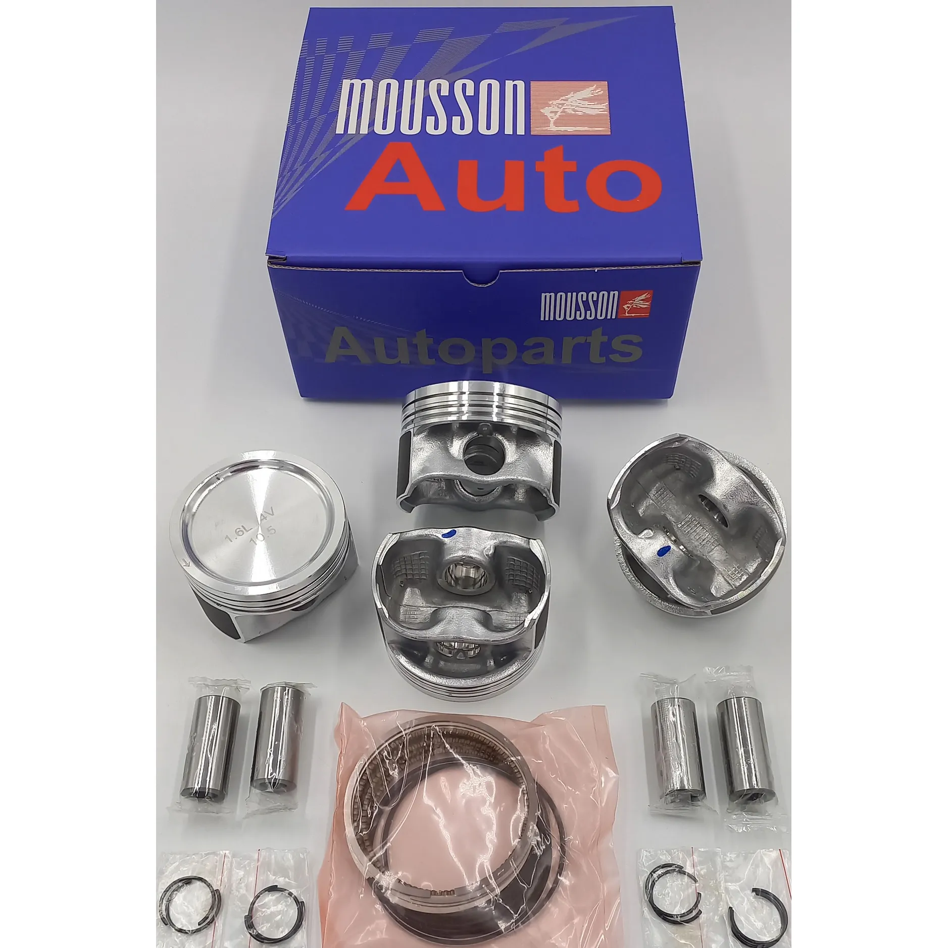 Поршень кольца комплект VW 1.6 EA111 19mm на 1 цилиндр VW JETTA (2011>) MOUSSON SPR16EA1119STD