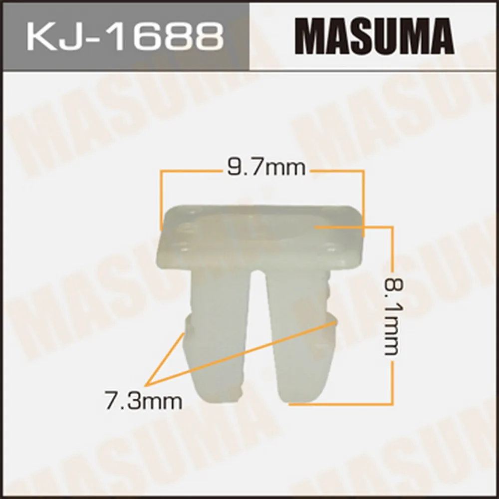 Клипса автомобильная MASUMA KJ-1688