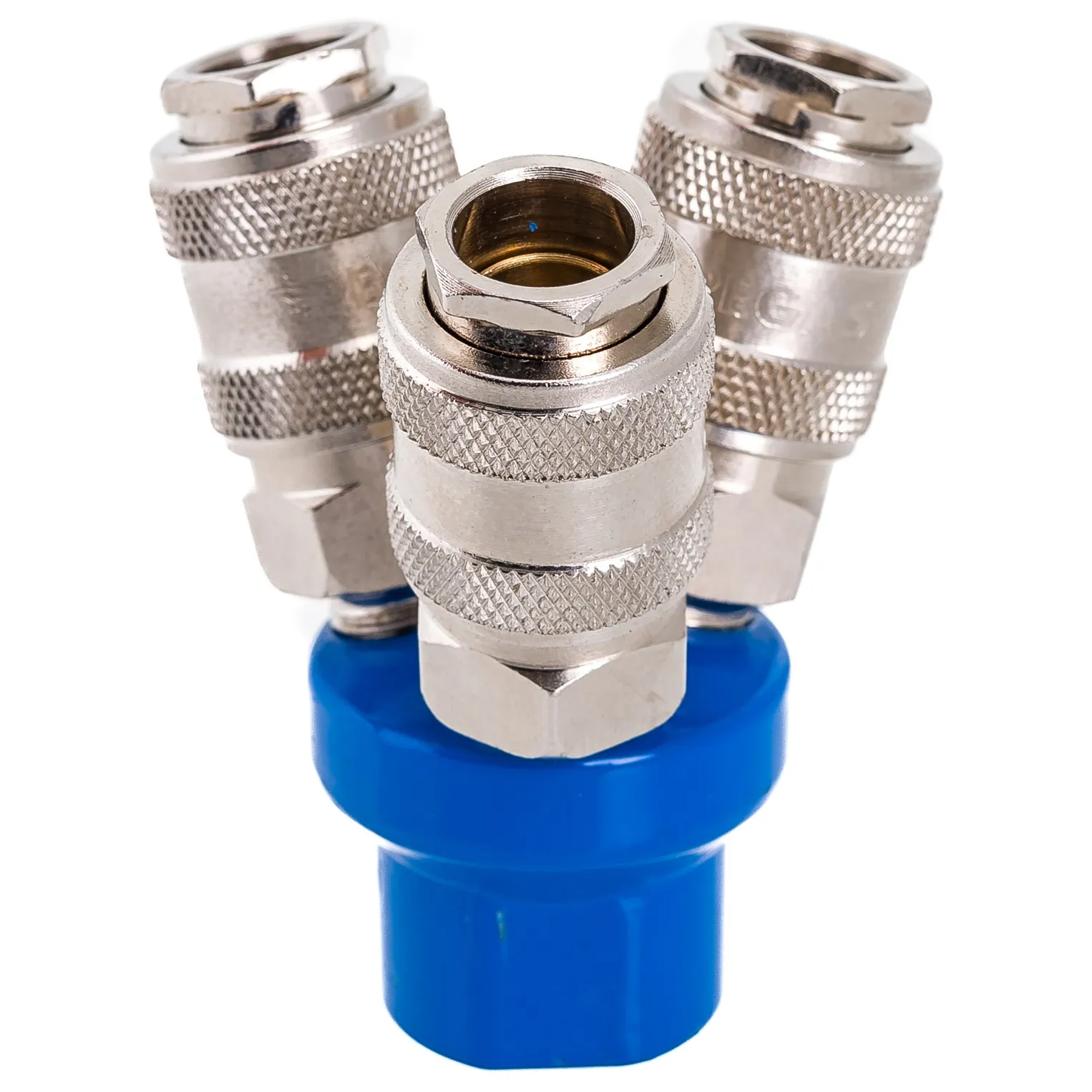 Быстросъем автомат тройник V-образный PEGAS PNEUMATIC 3302