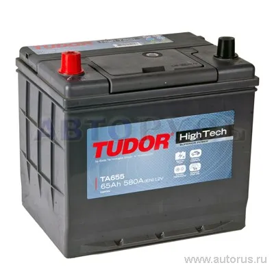 Аккумулятор TUDOR High-Tech 65 А/ч прямая L+ 230x173x222 EN580 А