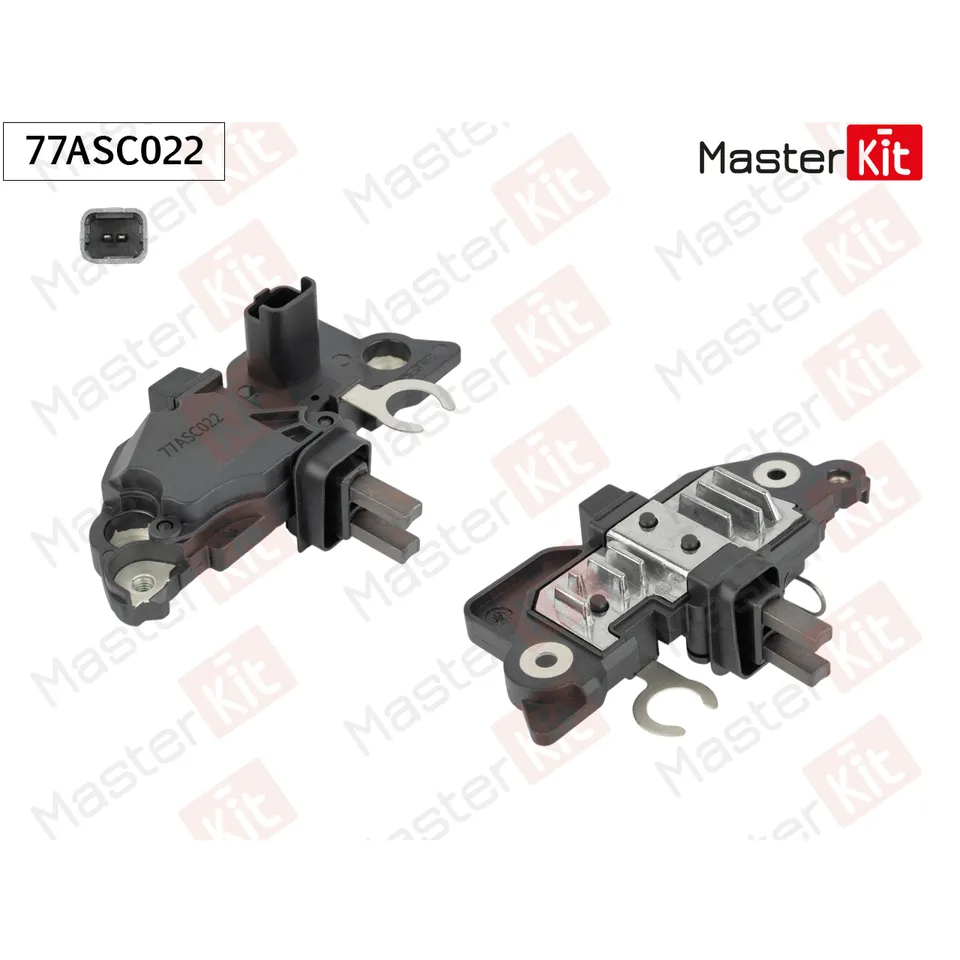 Регулятор напряжения генератора RENAULT MEGANE II MASTERKIT 77ASC022