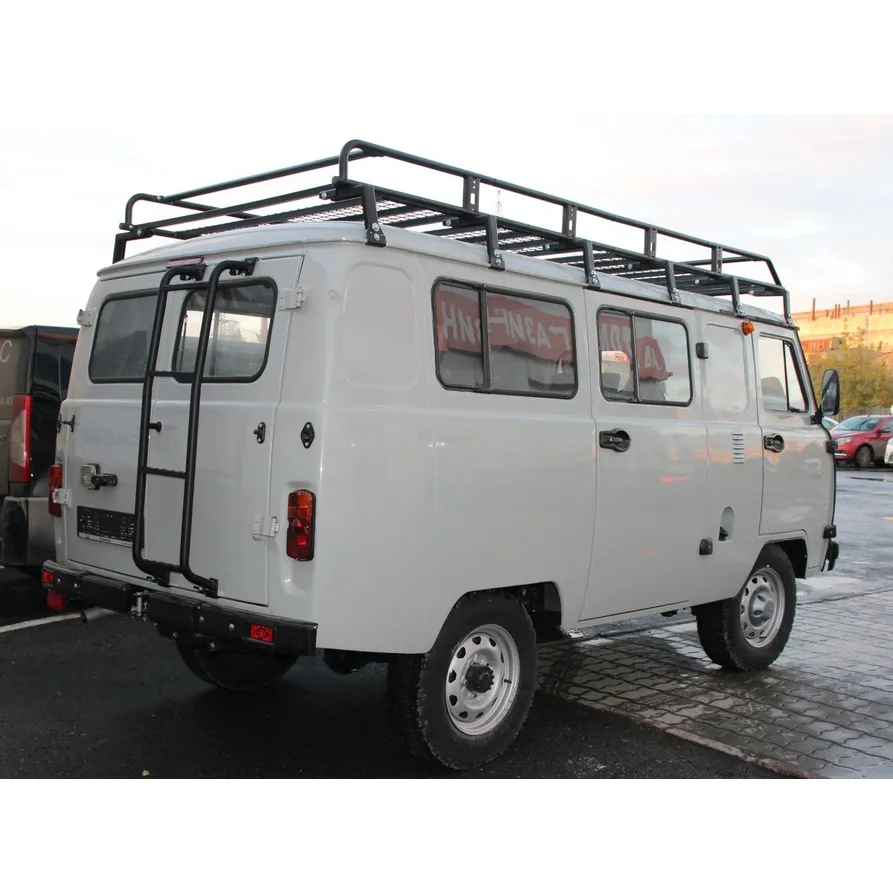 Лестница Rival на заднюю дверь D32 UAZ Буханка 2206/29891/3909/3741/3962 1965- Rival D.6313.1