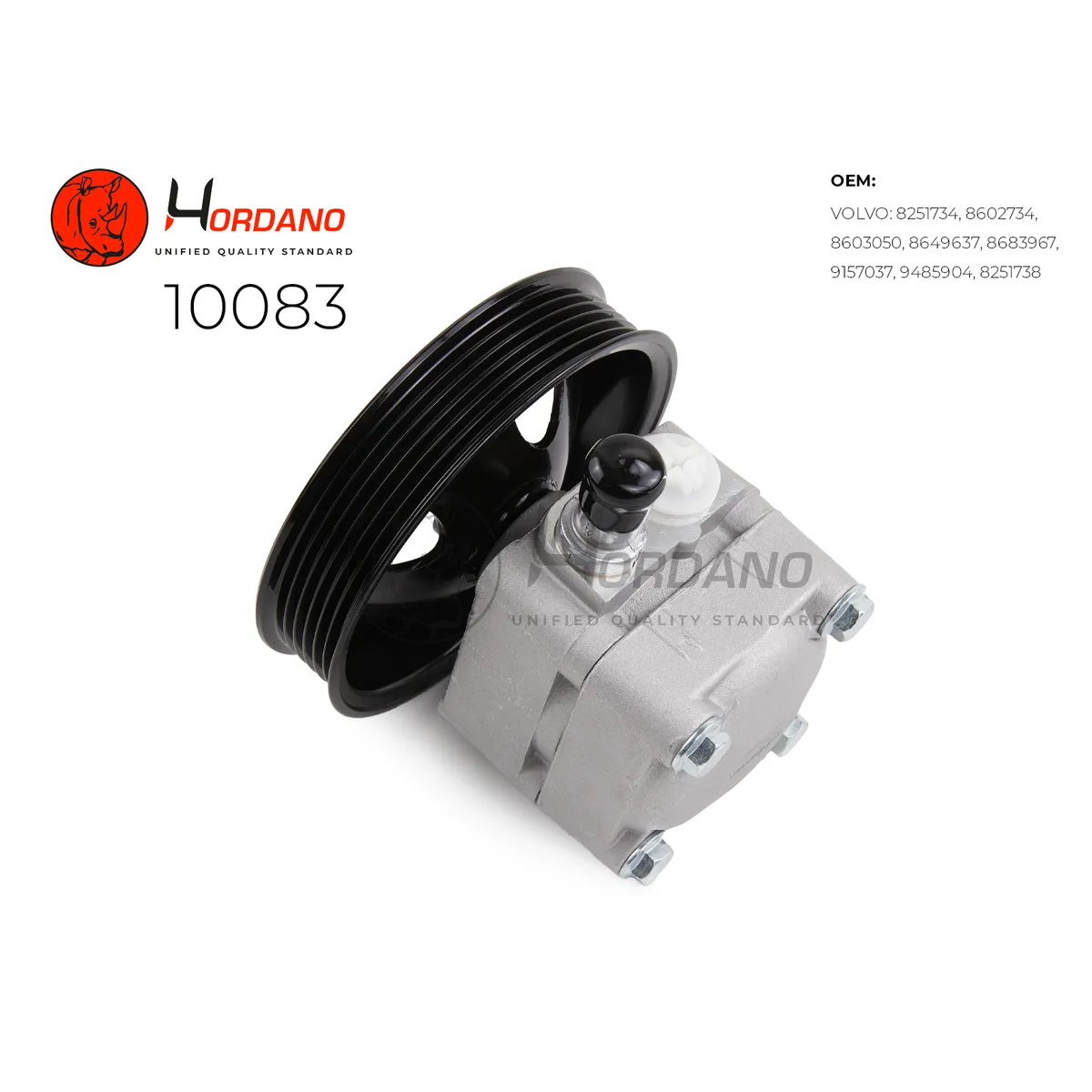 Насос ГУР VOLVO XC90 Hordano 10083