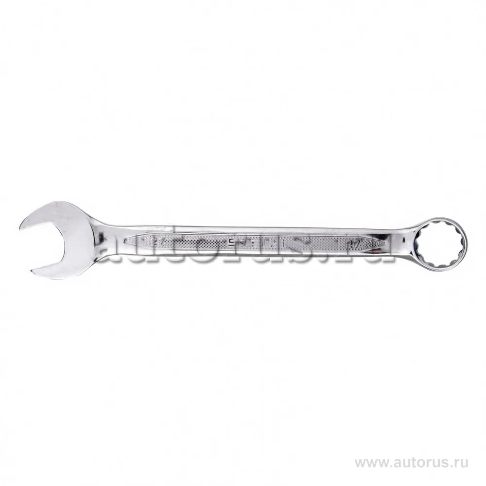 Ключ комбинированный, 27 мм, CrV, антислип STELS 15264