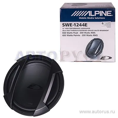 Сабвуфер ALPINE SWE-1244E, 30 см