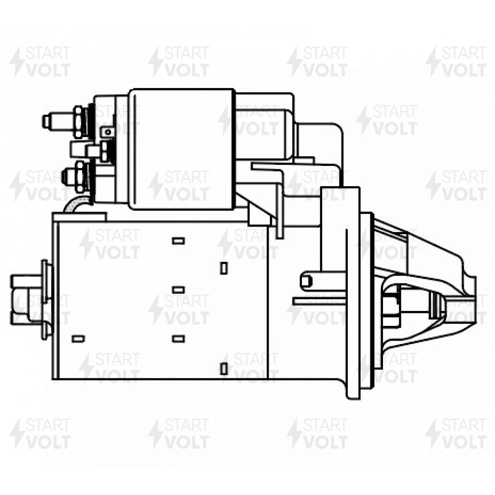 Стартер 1,1 кВт STARTVOLT LSt 2103