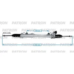 Рейка рулевая с сервотроником PORSCHE CAYENNE VW TOUAREG 02-10 PATRON PSG1042