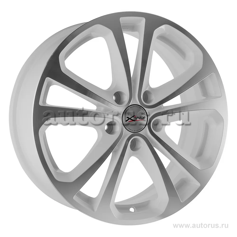 Диск литой R17 7J 5x114.3/60.1 ET45 X-trike X-113 W/FP 71048