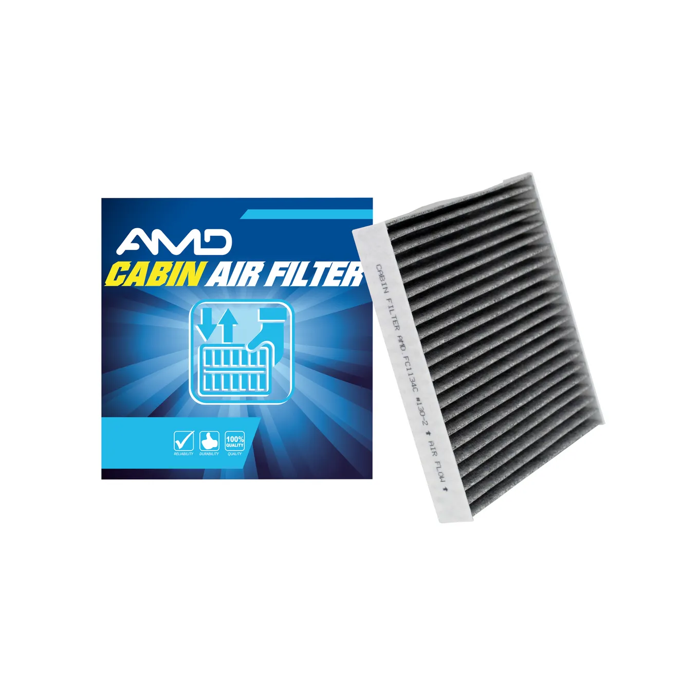 Фильтр салонный (угольный) AMD AMD.FC1134C