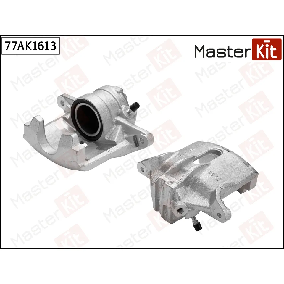 Тормозной суппорт перед. прав. Citroen DS3 2009 - 2015, Peugeot 208 (CA , CC ) 2012 - MASTERKIT 77AK1613