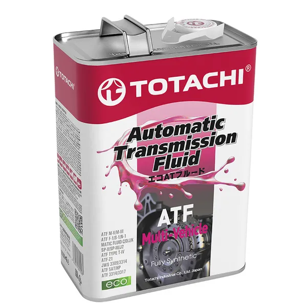 Жидкость для АКПП TOTACHI ATF MULTI-VEHICLE синт. 4л TOTACHI 20604
