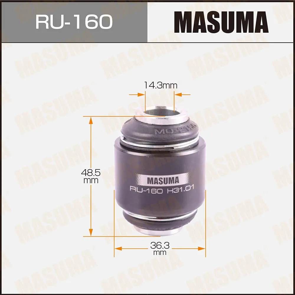 Сайлентблок заднего рычага TOYOTA MASUMA RU-160