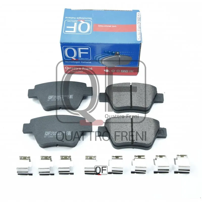 Колодки тормозные дисковые задние QUATTRO FRENI QF89351