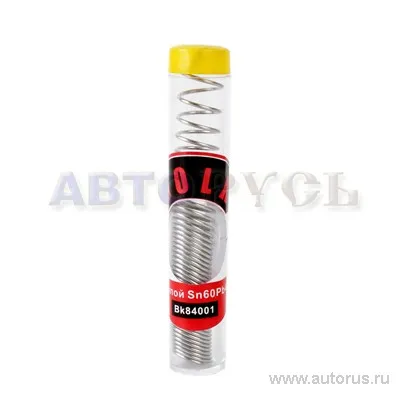 Припой оловянно-свинцовый Sn60Pb40 D 1 мм пластиковая туба 10гр BOLK BK84001