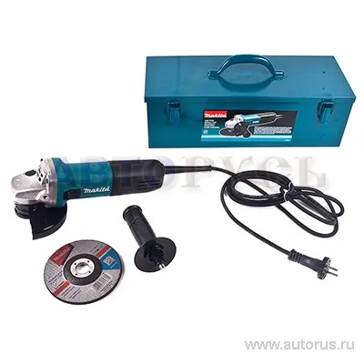 Машина шлифовальная, угловая, 840 Вт, кейс Makita 9558HNK