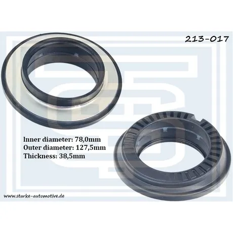 Подшипник опорный VW GOLF VII / SKODA OCTAVIA III (5E3) передний STARKE 213-017