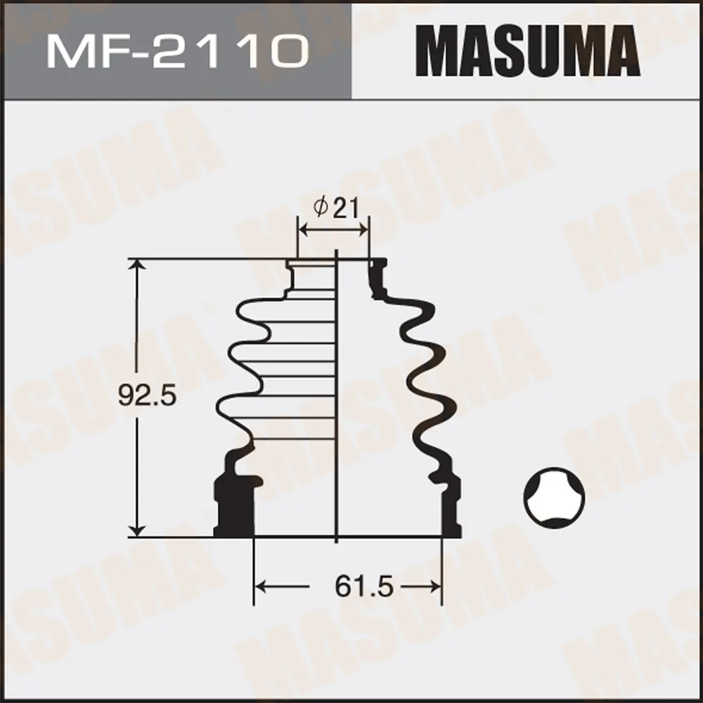 Пыльник ШРУСа DAIHATSU APPLAUSE MASUMA MF-2110