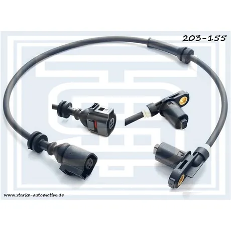 Датчик ABS VW SHARAN / FORD GALAXY / SEAT ALHAMBRA --09.2002 передний STARKE 203-155