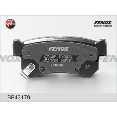 Колодки тормозные задние FENOX BP43179