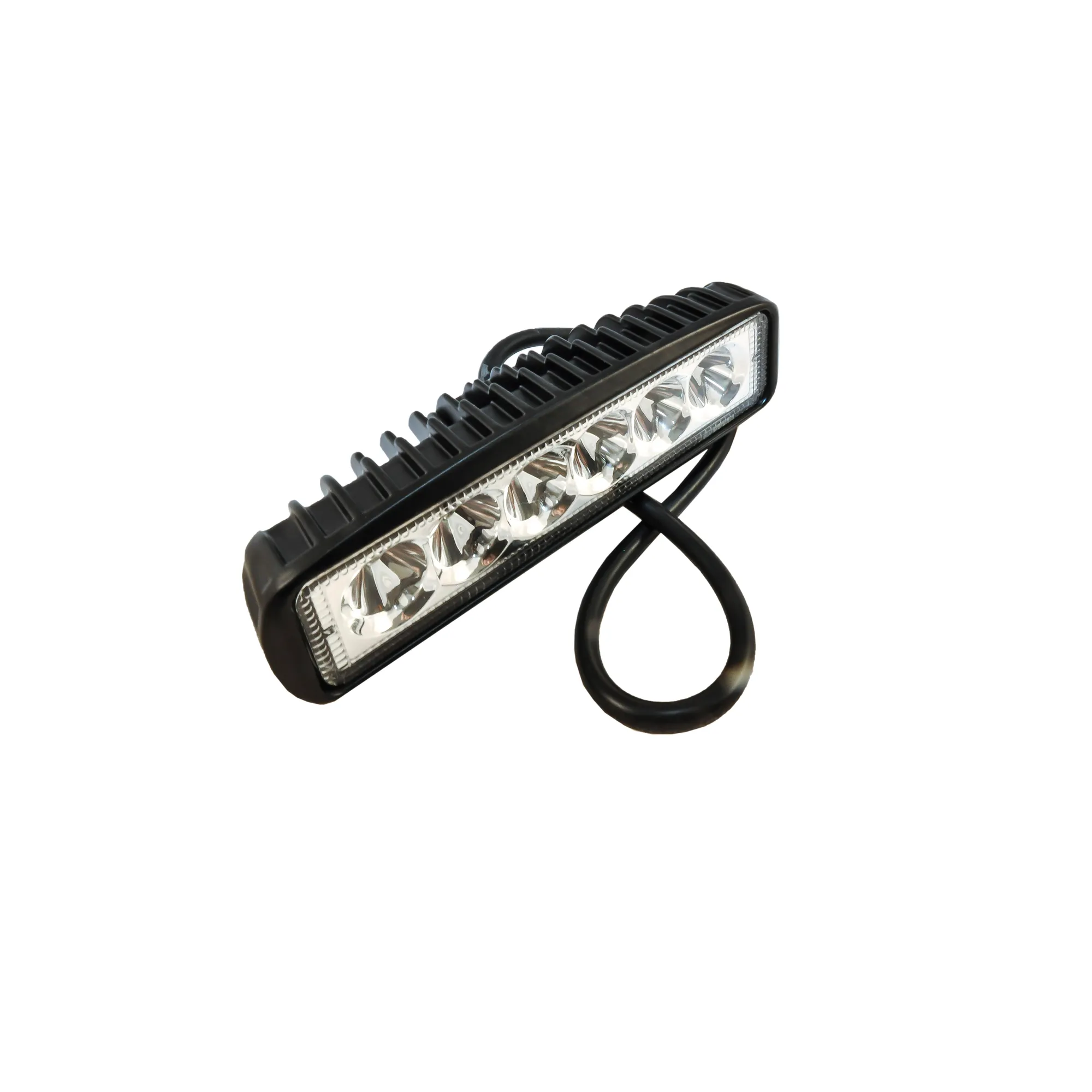 Фара доп-ая прямоугольная ДХО 6 диодов рассеивмый свет 18W 12/24V AVTOELECTRICA AE18RT-6LED-DRL-PC
