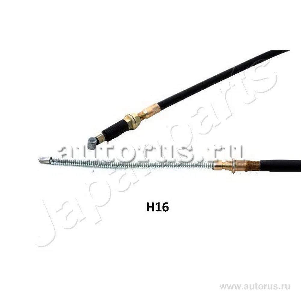 Трос ручного тормоза, задний левый Hyundai Starex 06/97-, H-1 10/97- JAPANPARTS BCH16