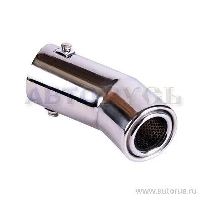 Насадка на глушитель 63x160x63 мм хром BOLK BK01441