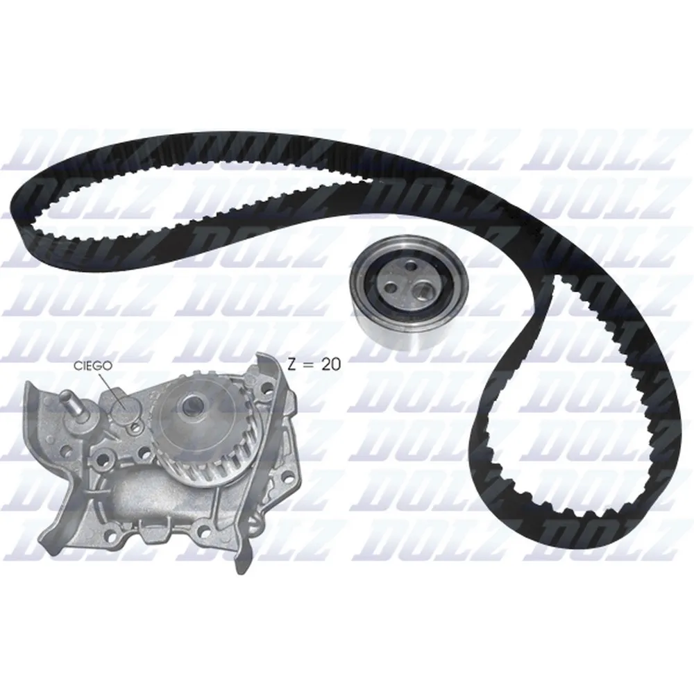 Комплекты ГРМ с помпой DOLZ KD116