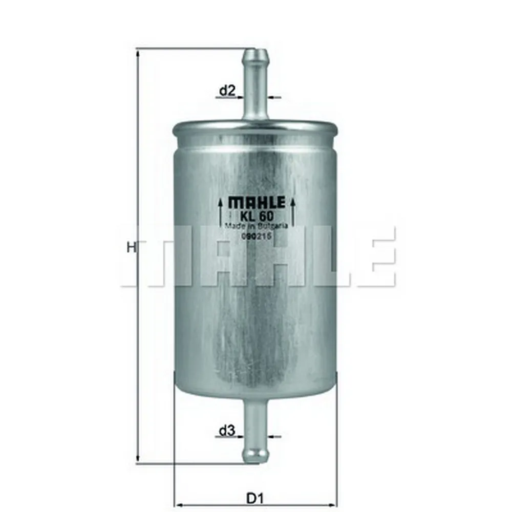 Фильтр топливный KNECHT/MAHLE KL60