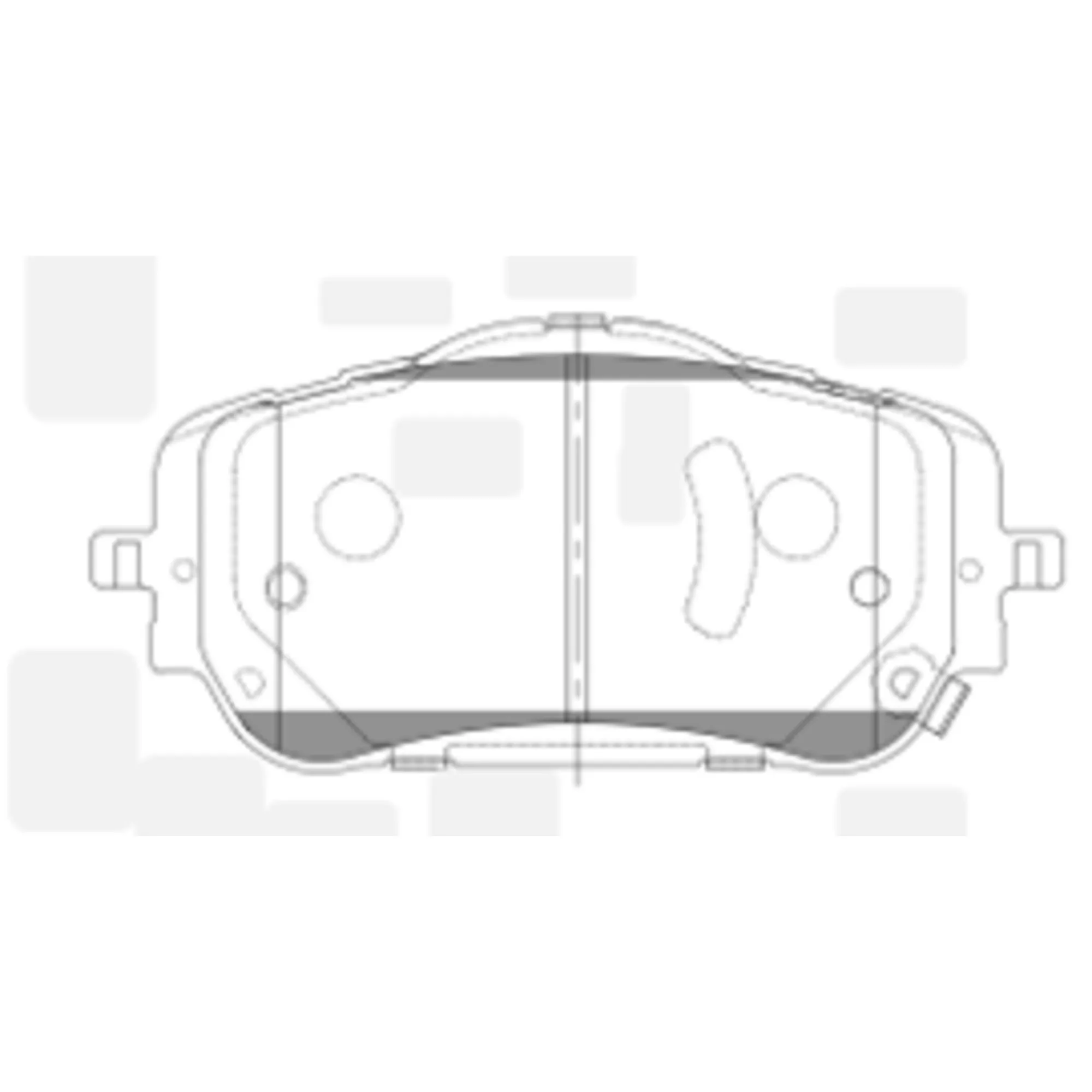 Колодки передние HAVAL Dargo 2022 -> / H6 2021 -> / H6S 2021 -> CTR GK1532