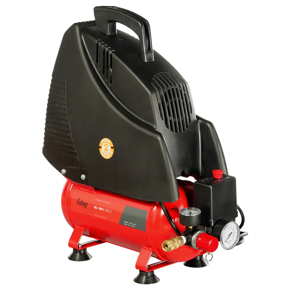 Компрессор OL 195/6 CM1,5, коаксильный безмасляный FUBAG A6BB304KOA600