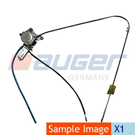 Стеклоподъемник передний левый IVECO с электродвигателем AUGER 84689