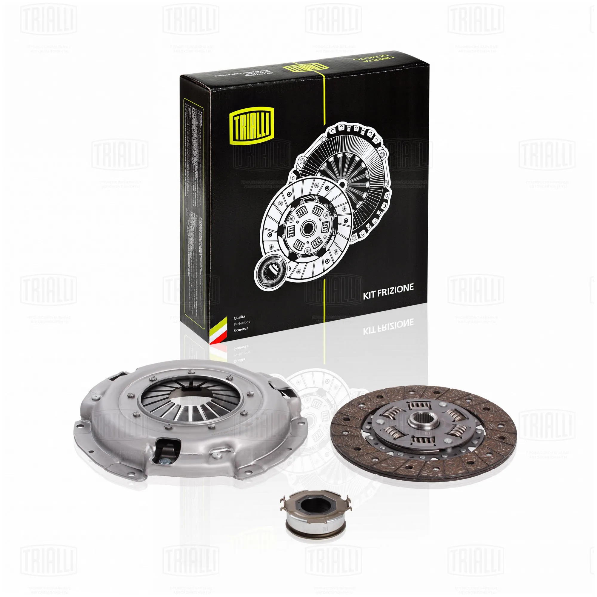 Сцепление в сборе для а/м Subaru Forester (02-) 2.0i/2.5i 5MT (с мех.муфт) TRIALLI FR 2201