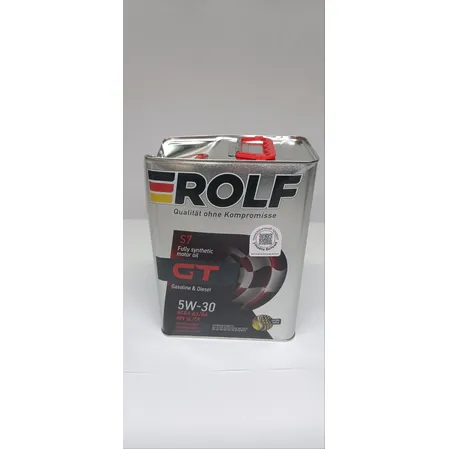 Масло моторное ROLF GT 5W-30 синтетическое 4 л УЦЕНКА! 322620-N7