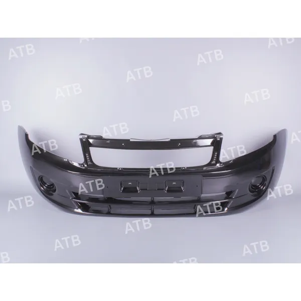 Бампер ВАЗ 2190 2011-2015 передний черная жемчужина 676 ATB 1AV90010F676