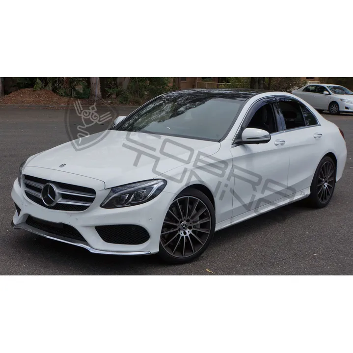 Дефлектора на окна Mercedes Benz C-class Sd (W205) 2014 деф.окон Cobra Tuning M34314